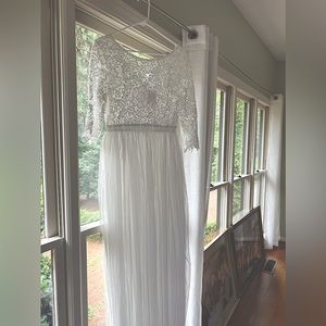 IBTOM CASTLE maxi dress half sleeve